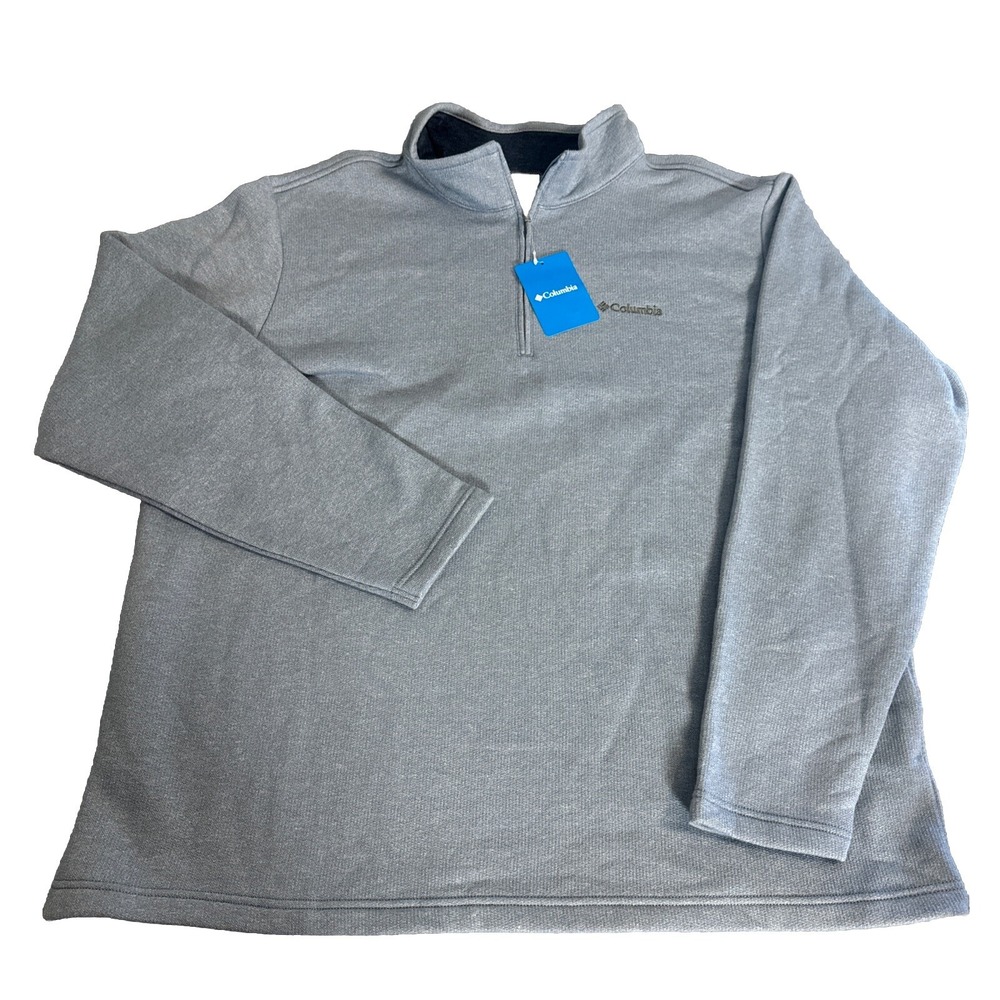 Men's‎ Columbia Great Hart Mountain III 1/2 Zip pullover 2xl BRAND NEW W/TAGS